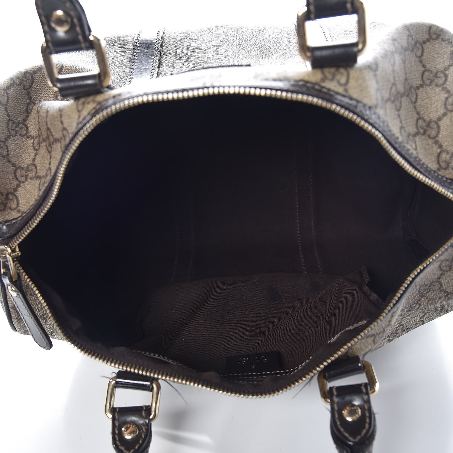 Gucci GG Plus Monogram Medium Joy Boston Dark Brown 7 of 12