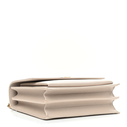 Saint Laurent Grained Calfskin Medium Monogram Sunset Nude 3 of 8