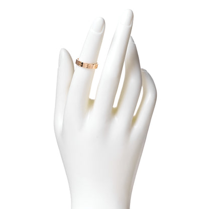 Cartier 18K Pink Gold 3.5mm LOVE Wedding Band Ring 48 4.5 2 of 4