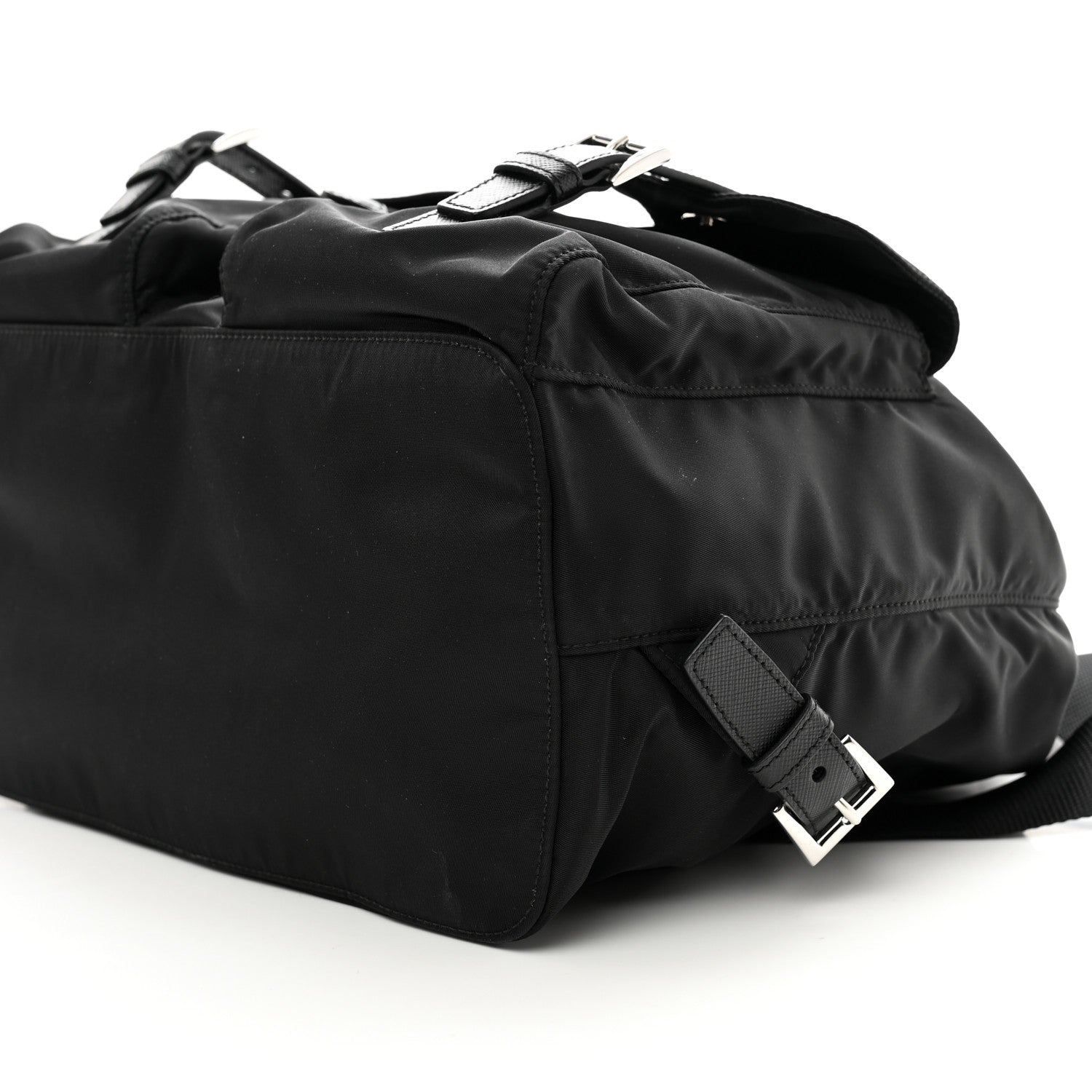 Prada Nylon Vela Medium Backpack Black 9 of 9