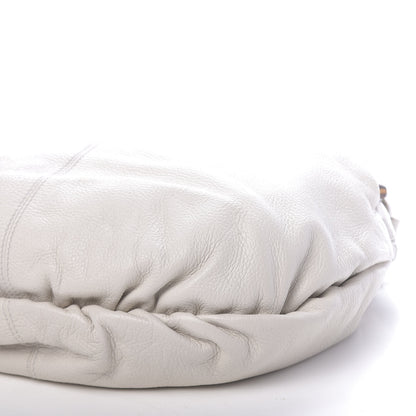 Gucci Pebbled Calfskin Medium Jungle Hobo White 9 of 10