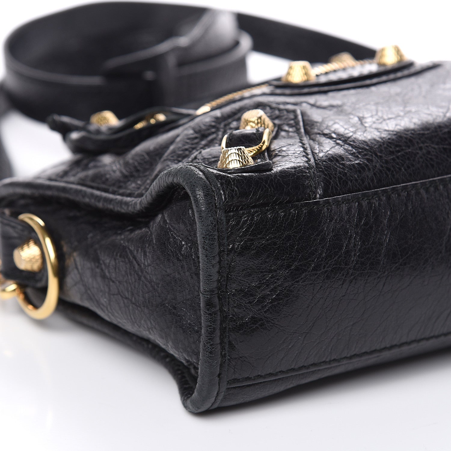 Balenciaga Agneau Giant 12 Gold Hardware Mini City Black 8 of 12
