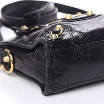 Balenciaga Agneau Giant 12 Gold Hardware Mini City Black 8 of 12