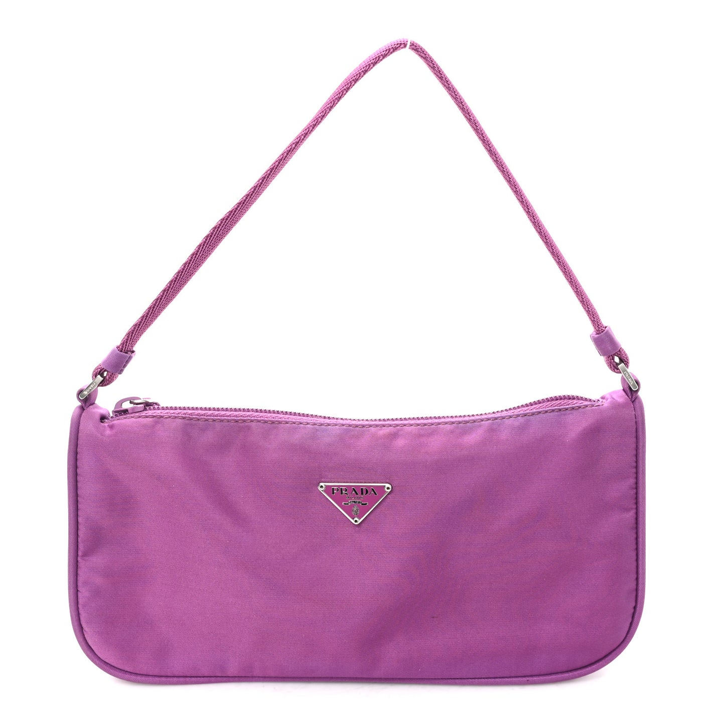 Tessuto Nylon Sport Pochette Malva