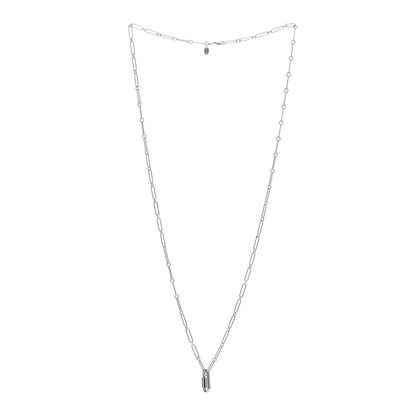 Hermes Palladium Curiosite Long Necklace 2 of 5