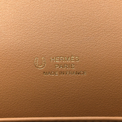 Hermes Swift Horseshoe Kelly Pochette Clutch Nata Biscuit 6 of 11