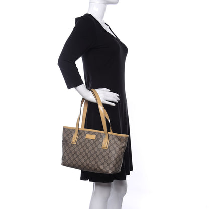 Gucci GG Supreme Monogram Small Joy Tote Yellow 2 of 24