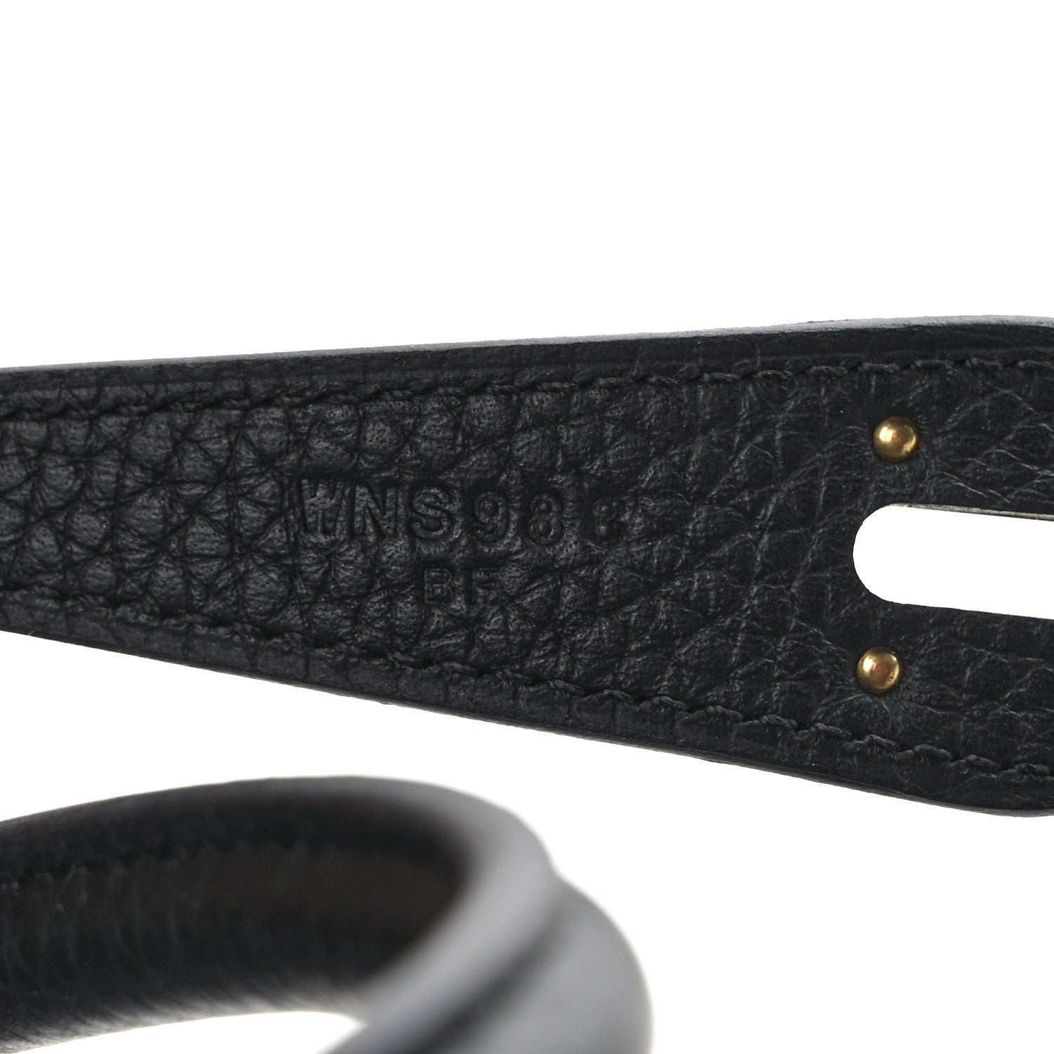 Hermes Taurillon Clemence Lindy 26 Black 6 of 13
