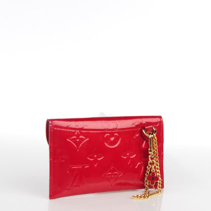 Louis Vuitton Vernis Envelope Plate Pouch Pomme D'Amour 3 of 7