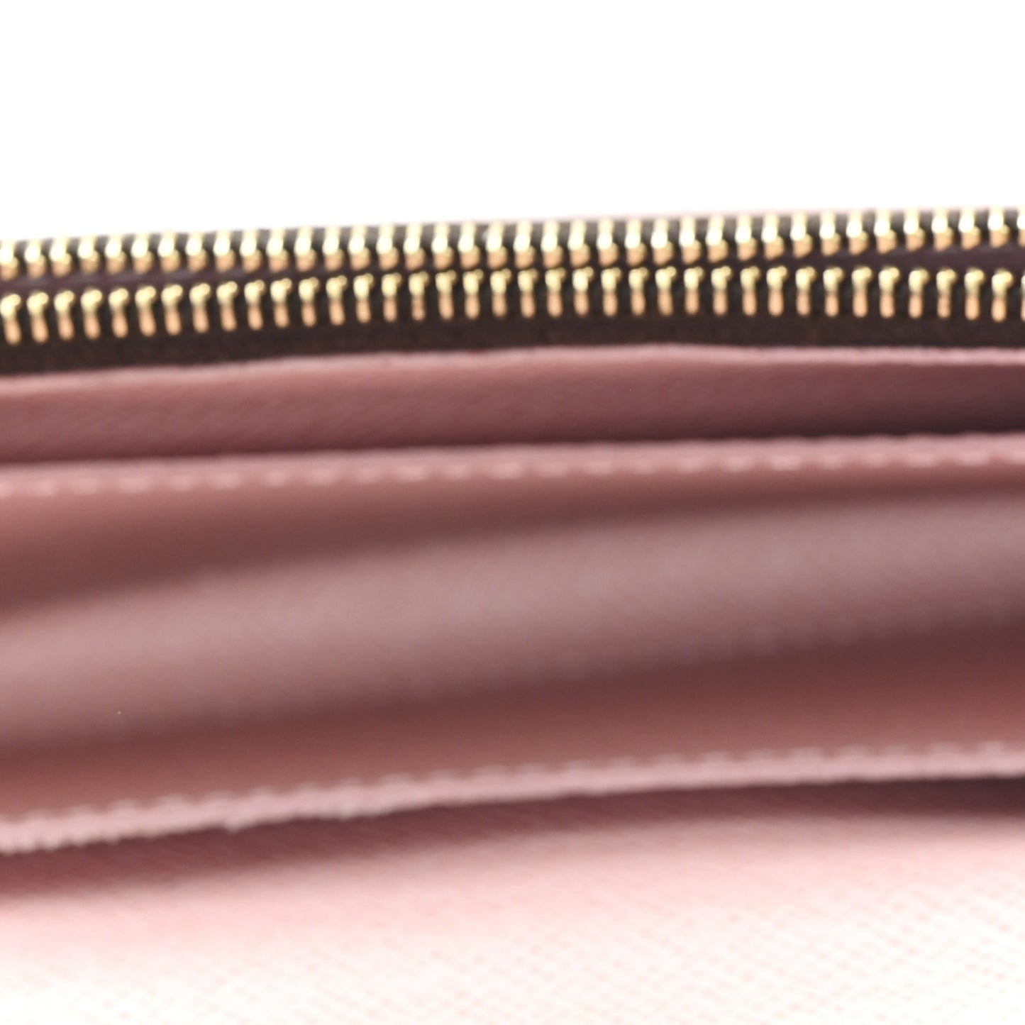 Damier Ebene Caissa Wallet Rose Ballerine