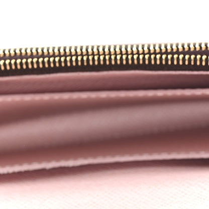 Louis Vuitton Damier Ebene Caissa Wallet Rose Ballerine 5 of 6