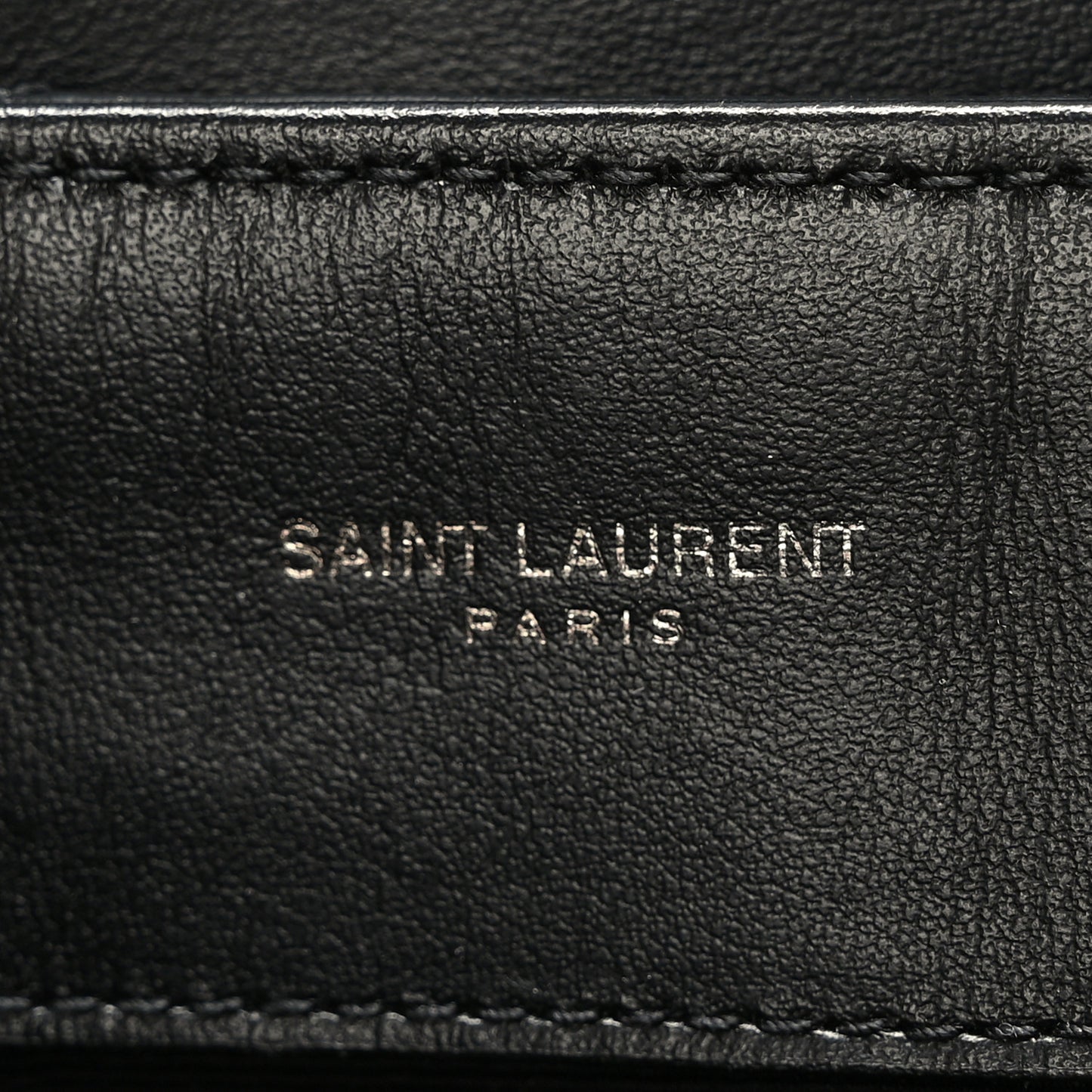 Calfskin Y Quilted Monogram Monochrome Medium Loulou Chain Satchel Black