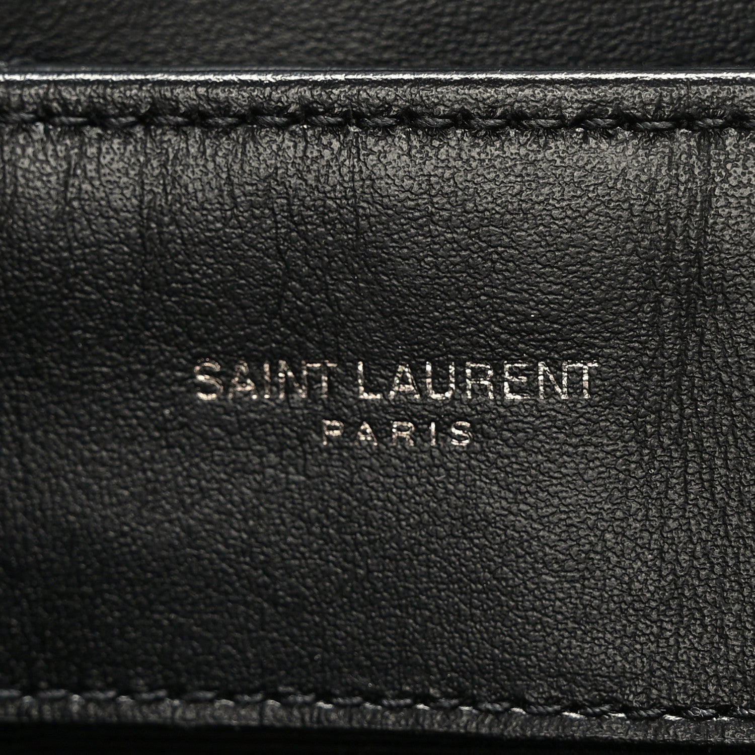 Saint Laurent Calfskin Y Quilted Monogram Monochrome Medium Loulou Chain Satchel Black 6 of 9