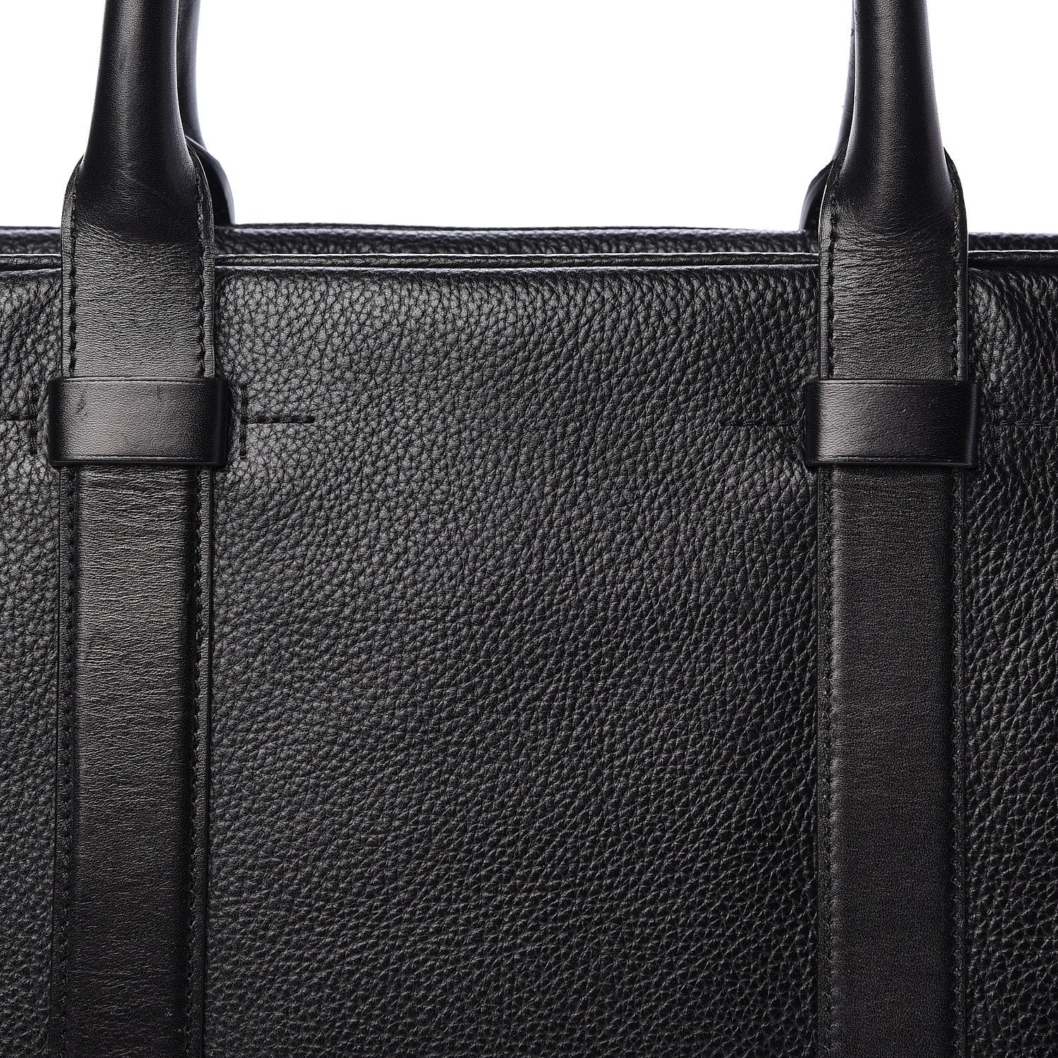Tom Ford Calfskin Buckley Briefcase Black 8 of 10
