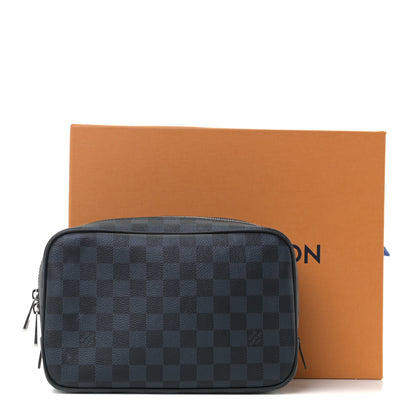 Louis Vuitton Damier Cobalt Toilet Pouch GM 10 of 10