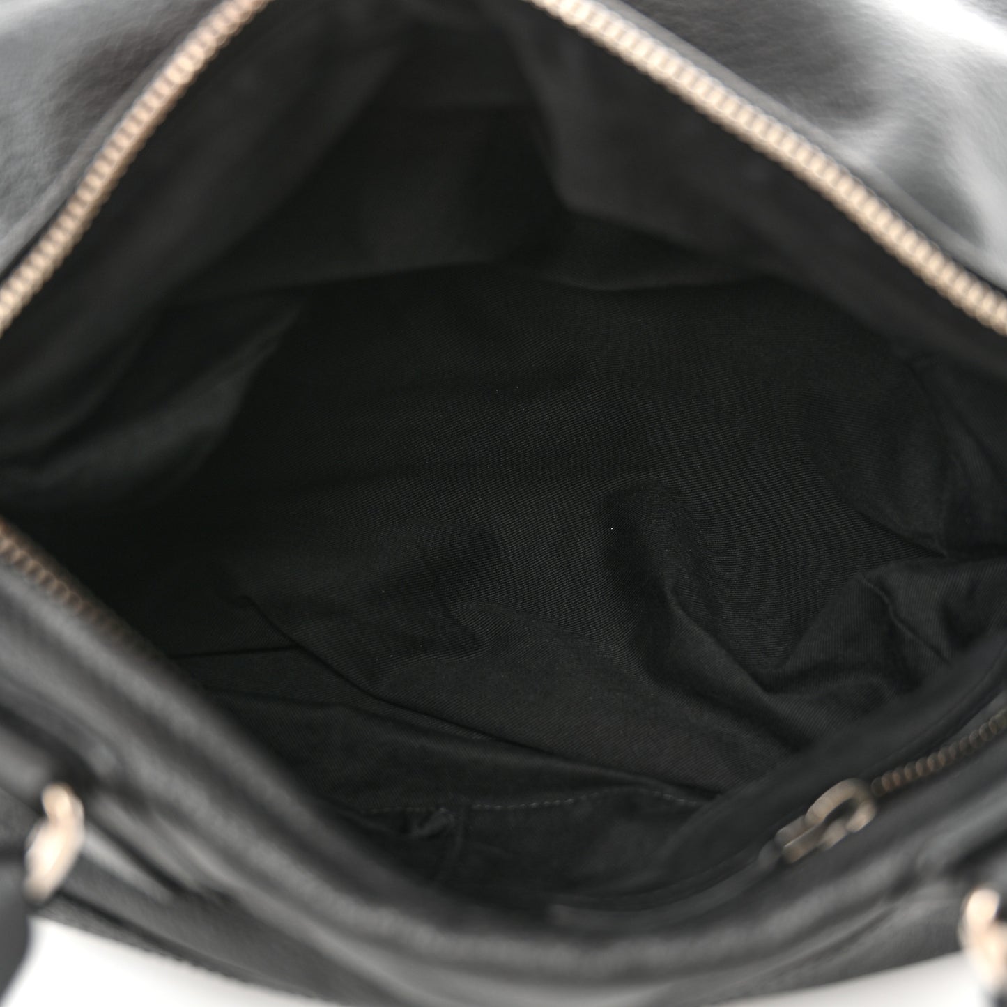Sugar Goatskin Large Pandora Black
