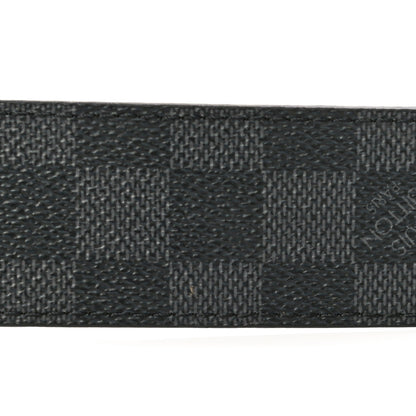 Louis Vuitton Damier Graphite 40mm LV Initiales Belt 100 40 11 of 12
