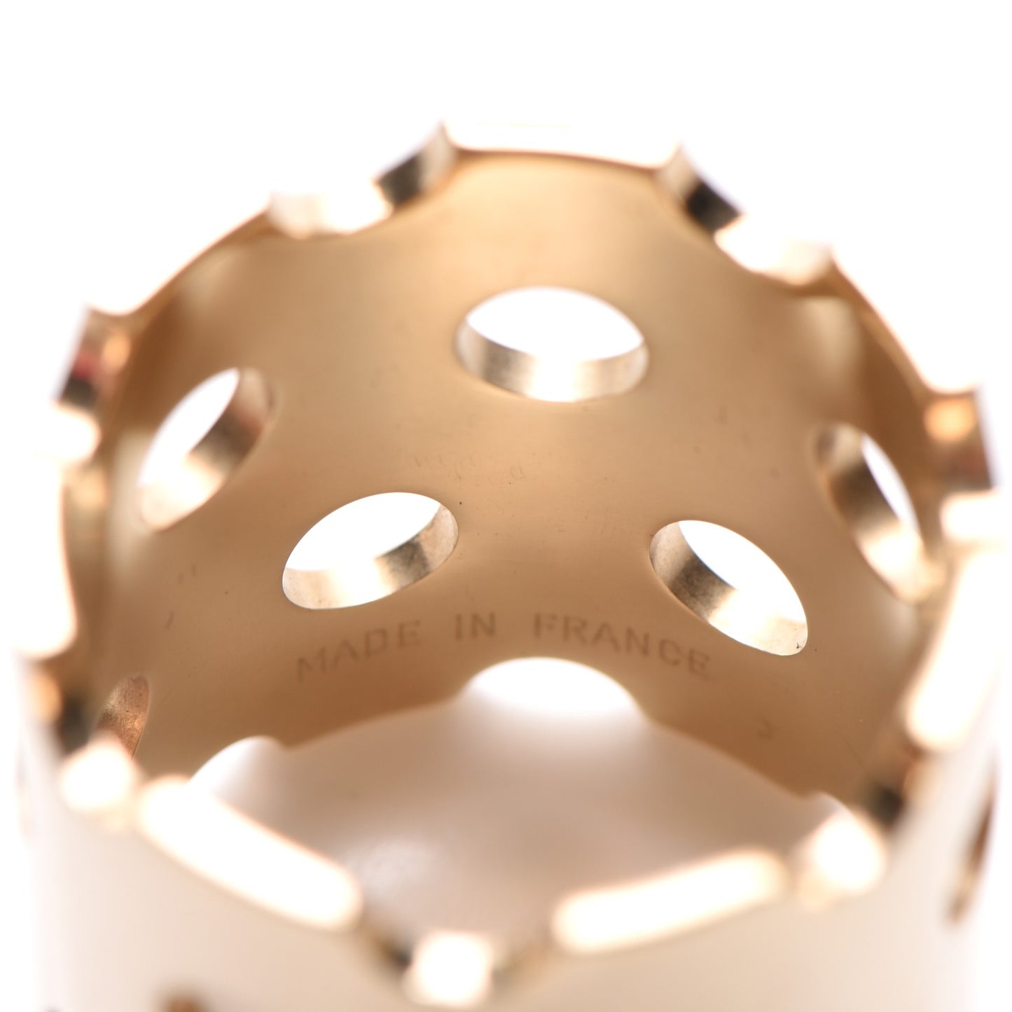 Permabrass Perfore Scarf Ring
