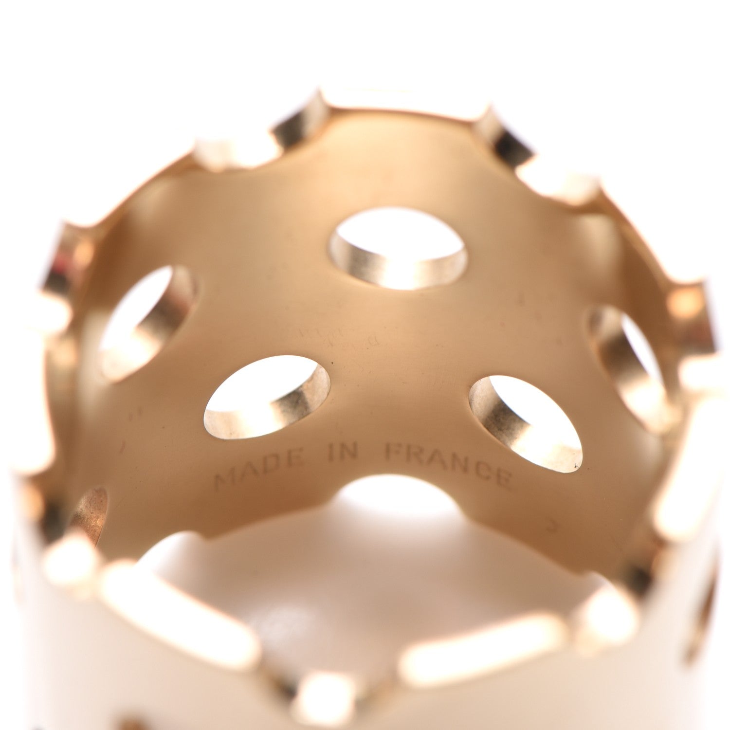 Hermes Permabrass Perfore Scarf Ring 4 of 5