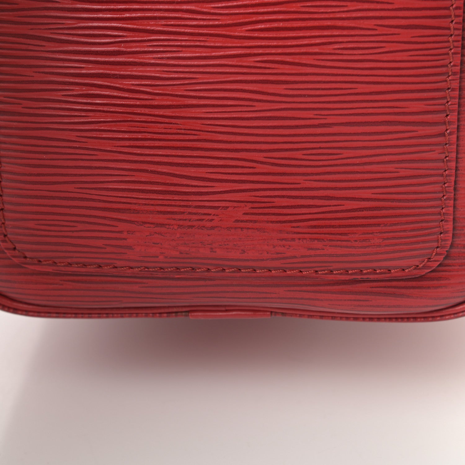Louis Vuitton Epi Speedy 25 Castillan Red 16 of 17