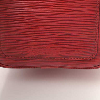 Louis Vuitton Epi Speedy 25 Castillan Red 16 of 17