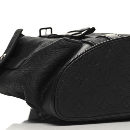 Louis Vuitton Taurillon Monogram Christopher PM Backpack Black 8 of 9