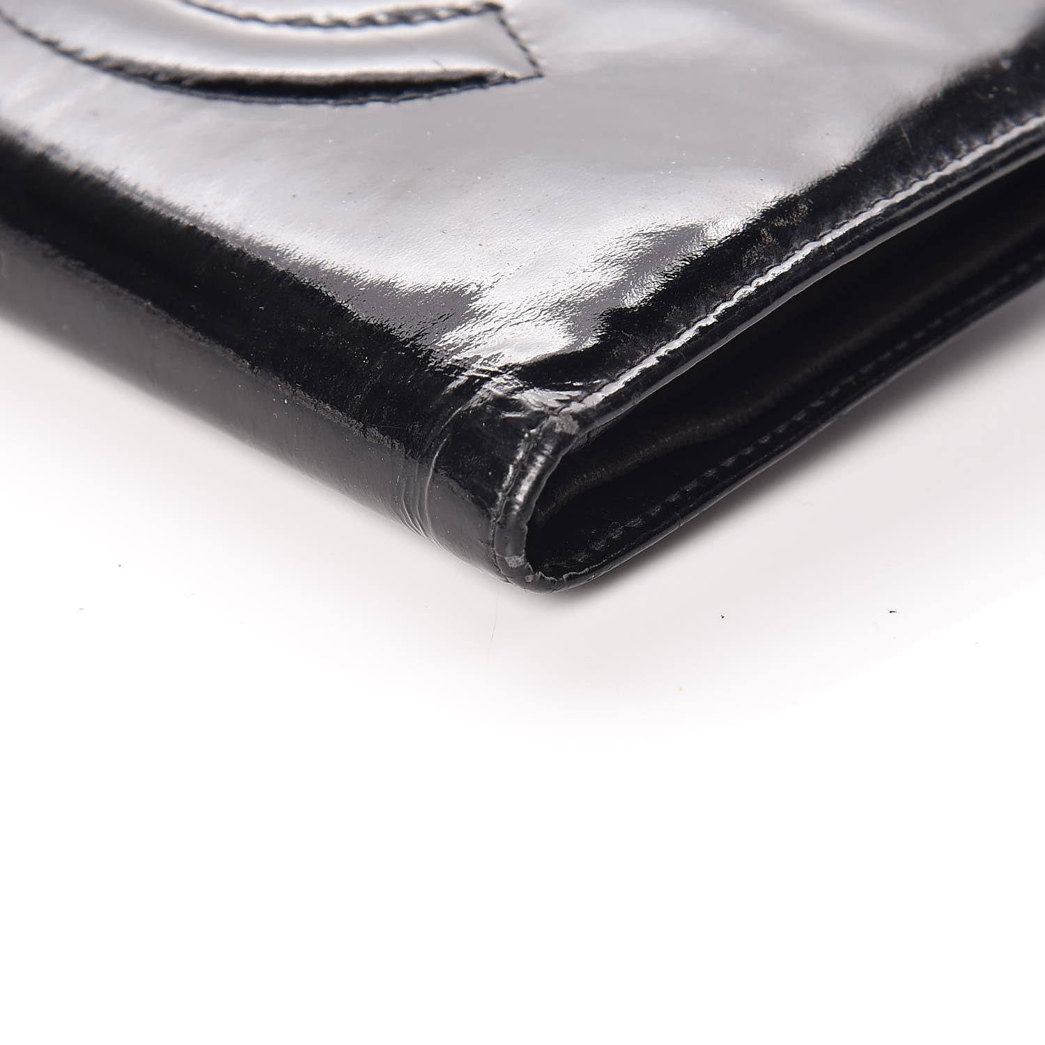 Chanel Patent Timeless CC French Wallet Black 11 of 23