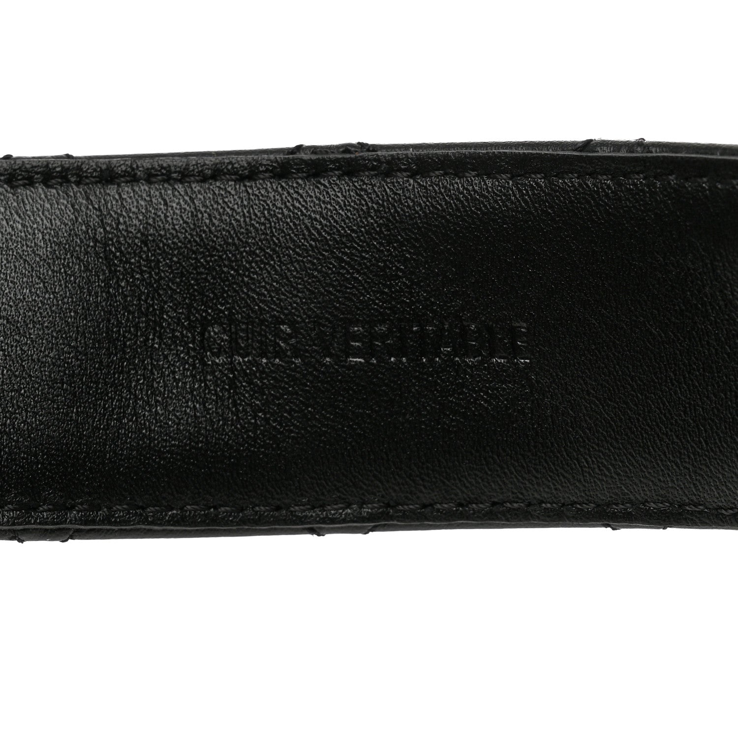 Chanel Calfskin Quilted CC Chain Belt 75/30 Black 8 of 9