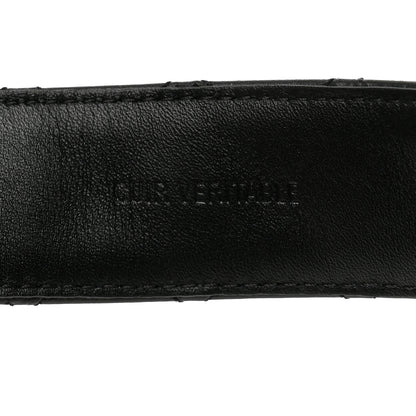 Chanel Calfskin Quilted CC Chain Belt 75/30 Black 8 of 9