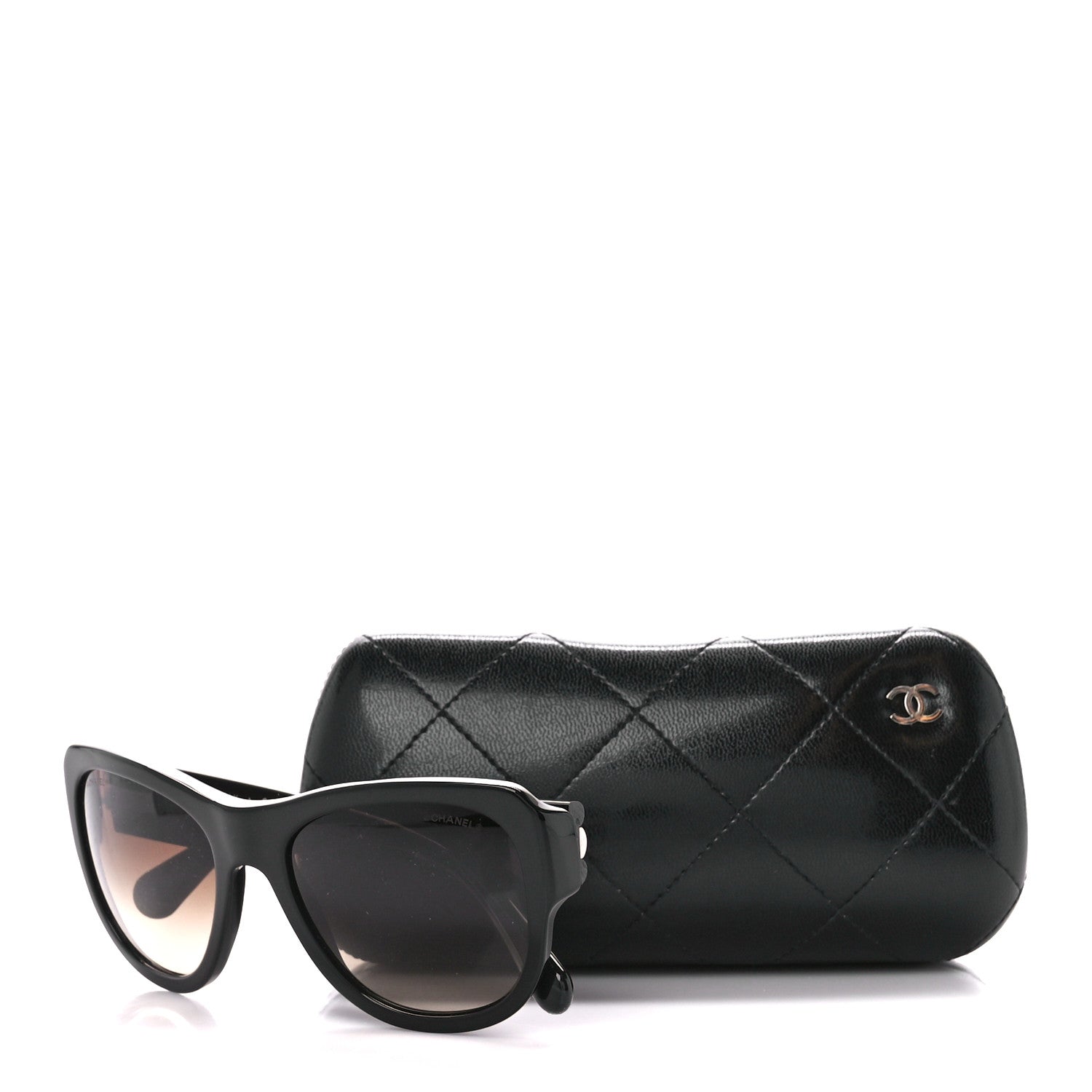 Chanel CC Square Sunglasses 5310 Black 8 of 8