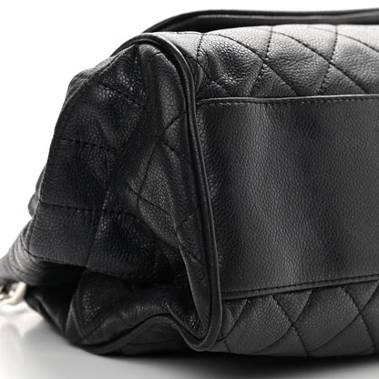 Chanel Caviar Quilted Timeless Accordion Flap Black 11 of 12