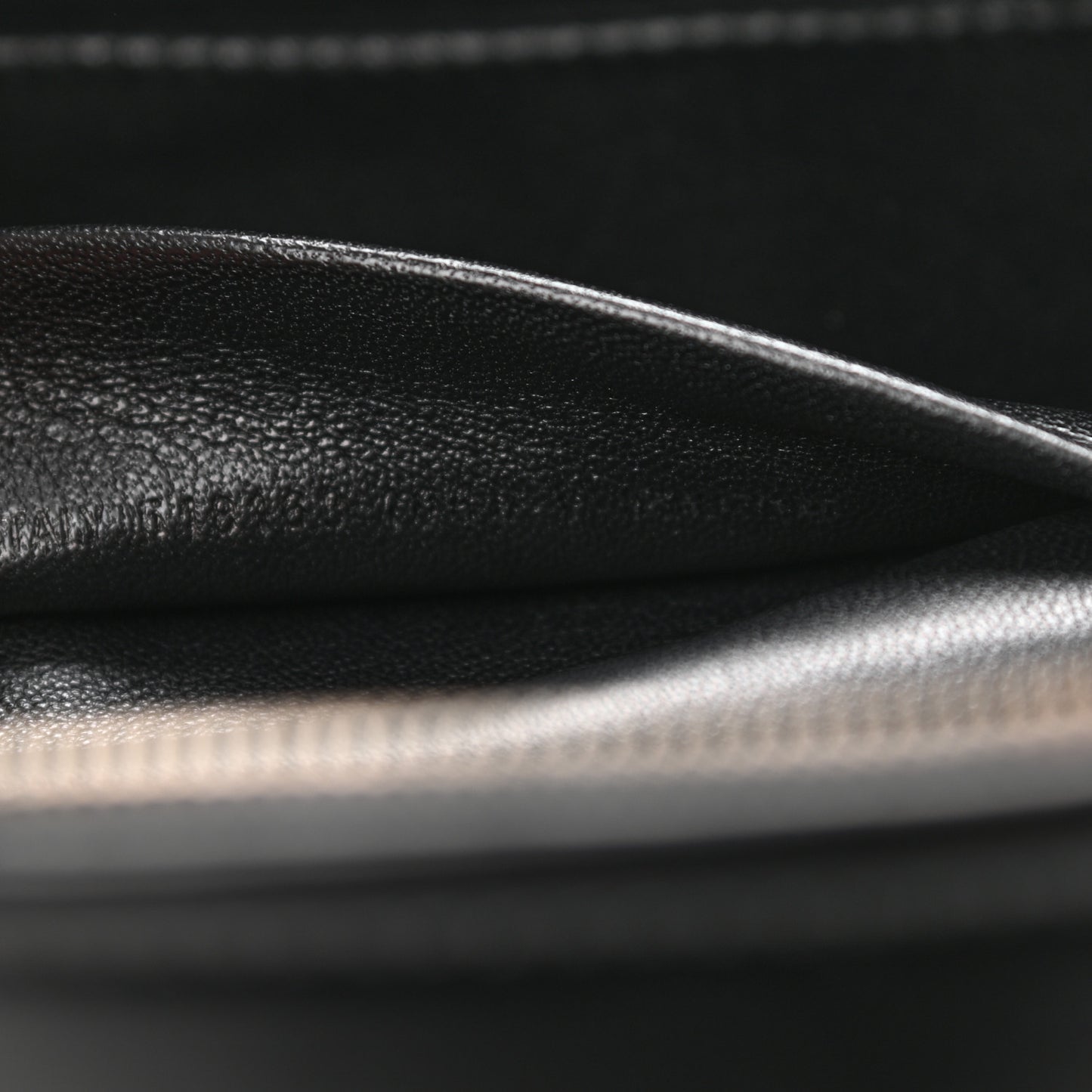 Calfskin Souvenir XS Bike Chain Bag Black
