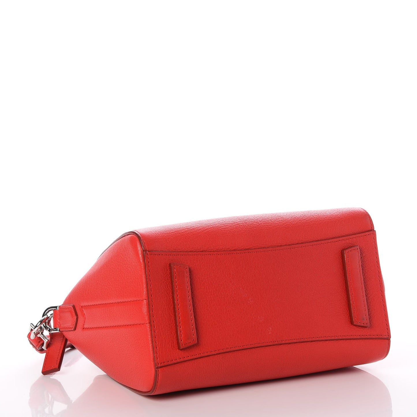 Sugar Goatskin Mini Antigona Medium Red