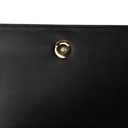 Burberry Grainy Calfskin Vintage Check Hampshire Crossbody Black 9 of 10