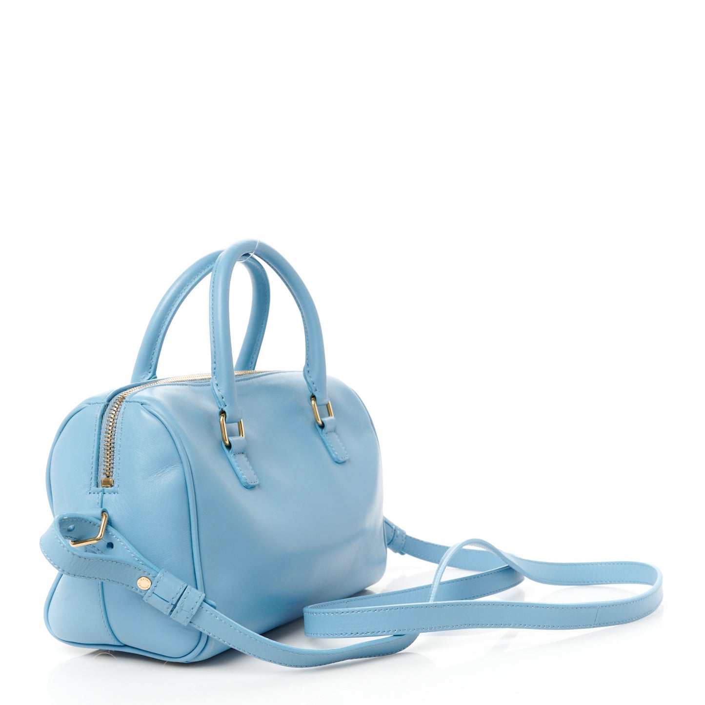 Calfskin Classic Baby Duffle Light Blue
