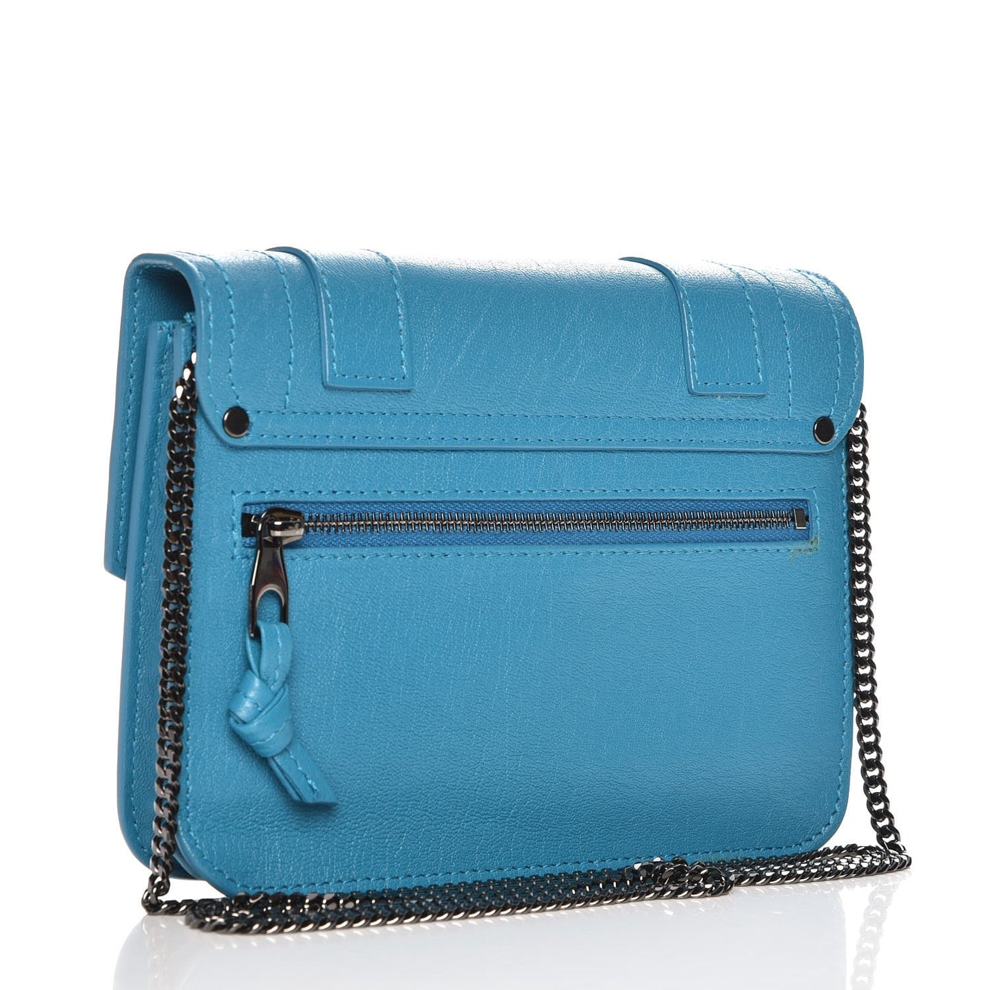 Lambskin Large PS1 Chain Wallet Oahu
