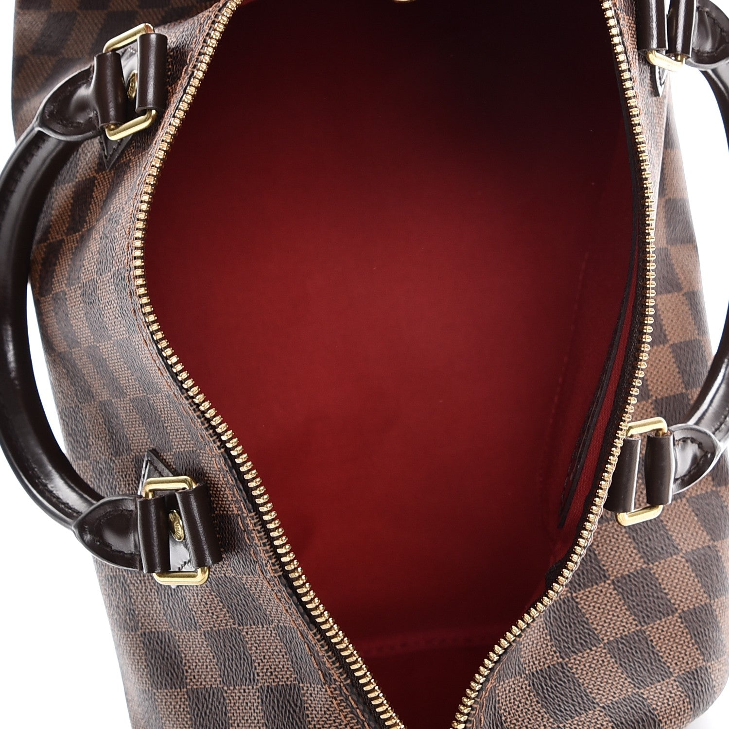 Louis Vuitton Damier Ebene Speedy Bandouliere 30 6 of 9