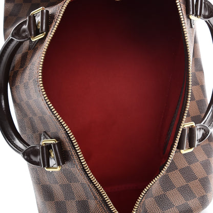Louis Vuitton Damier Ebene Speedy Bandouliere 30 6 of 9