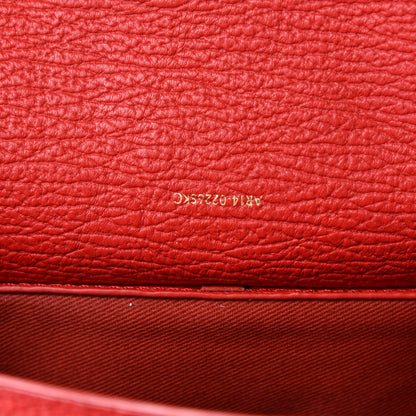 3.1 Phillip Lim Textured Calfskin Mini Pashli Satchel Red 13 of 14