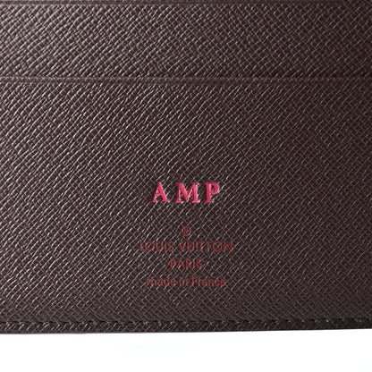 Louis Vuitton Damier Ebene Medium Ring Agenda Cover 6 of 7
