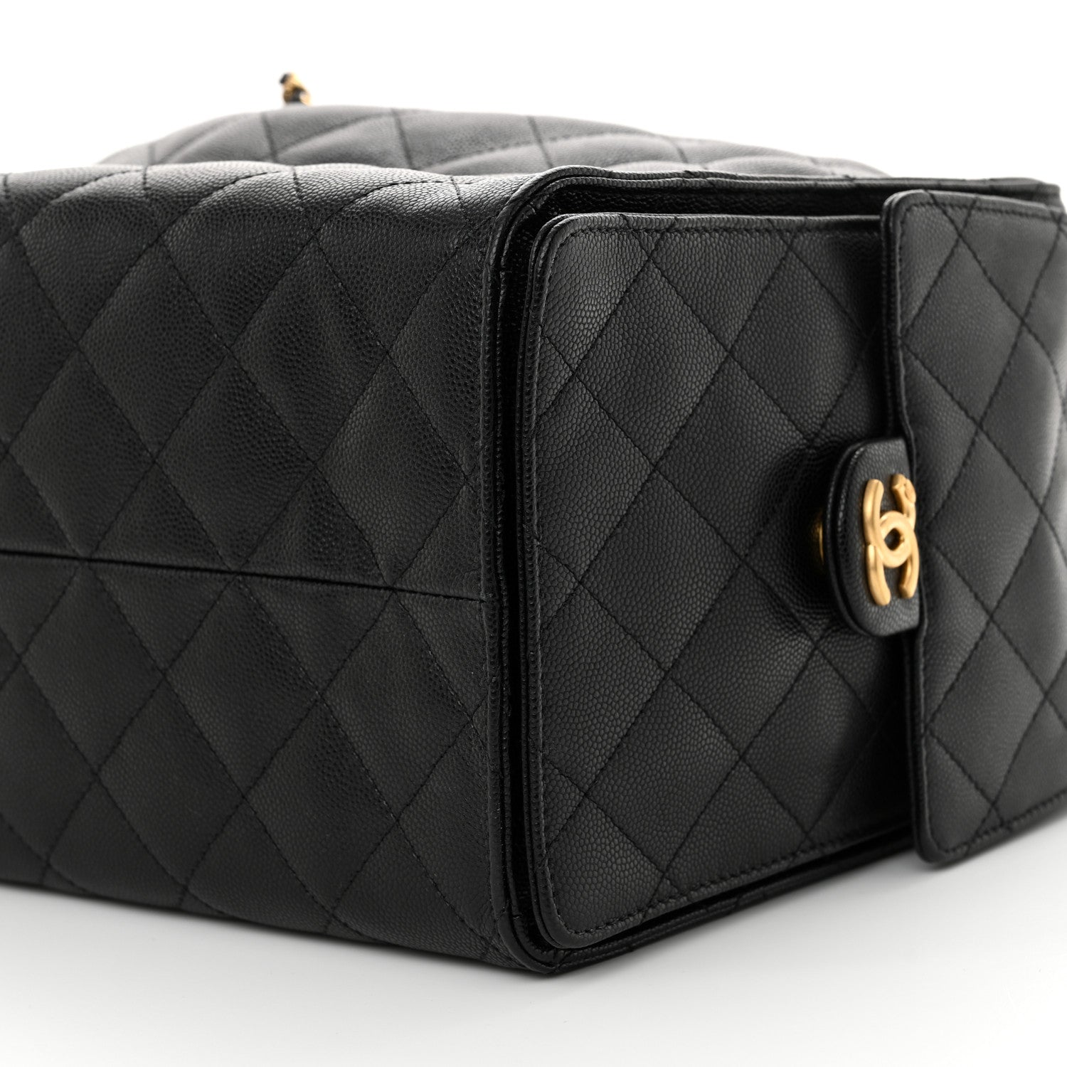 Chanel Caviar Quilted Medium Chanel 25 Handbag Black 11 of 11