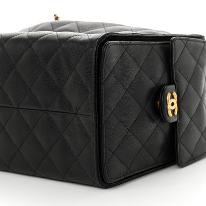 Chanel Caviar Quilted Medium Chanel 25 Handbag Black 11 of 11