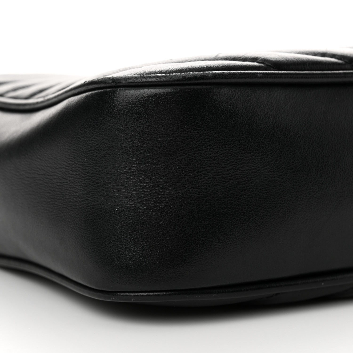 Saint Laurent Calfskin Matelasse Monogram Lou Camera Bag Black 9 of 14