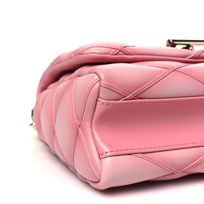 Louis Vuitton Lambskin Malletage Top Handle GO-14 MM Rosabella 9 of 11
