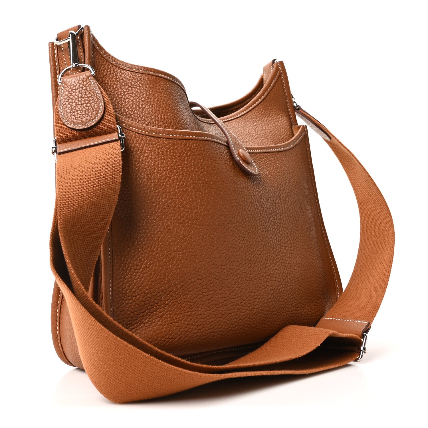 Hermes Taurillon Clemence Evelyne III PM Gold 3 of 10