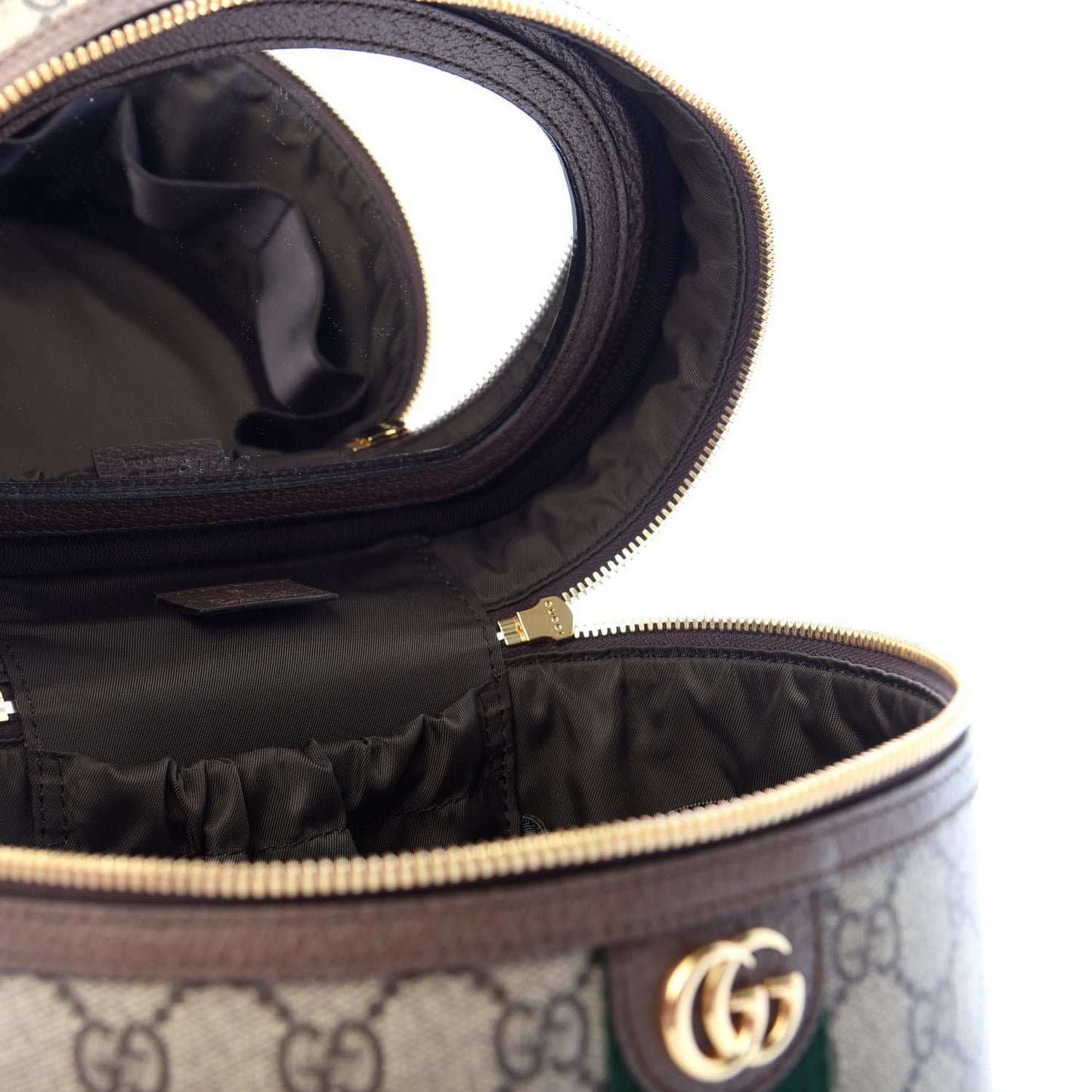 GG Supreme Monogram Ophidia Vanity Cosmetic Case