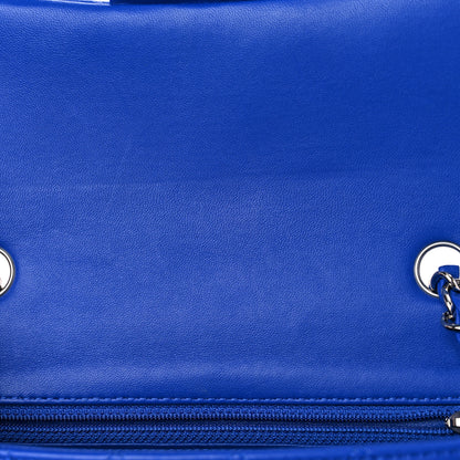 Chanel Lambskin Quilted Mini Rectangular Flap Royal Blue 10 of 14