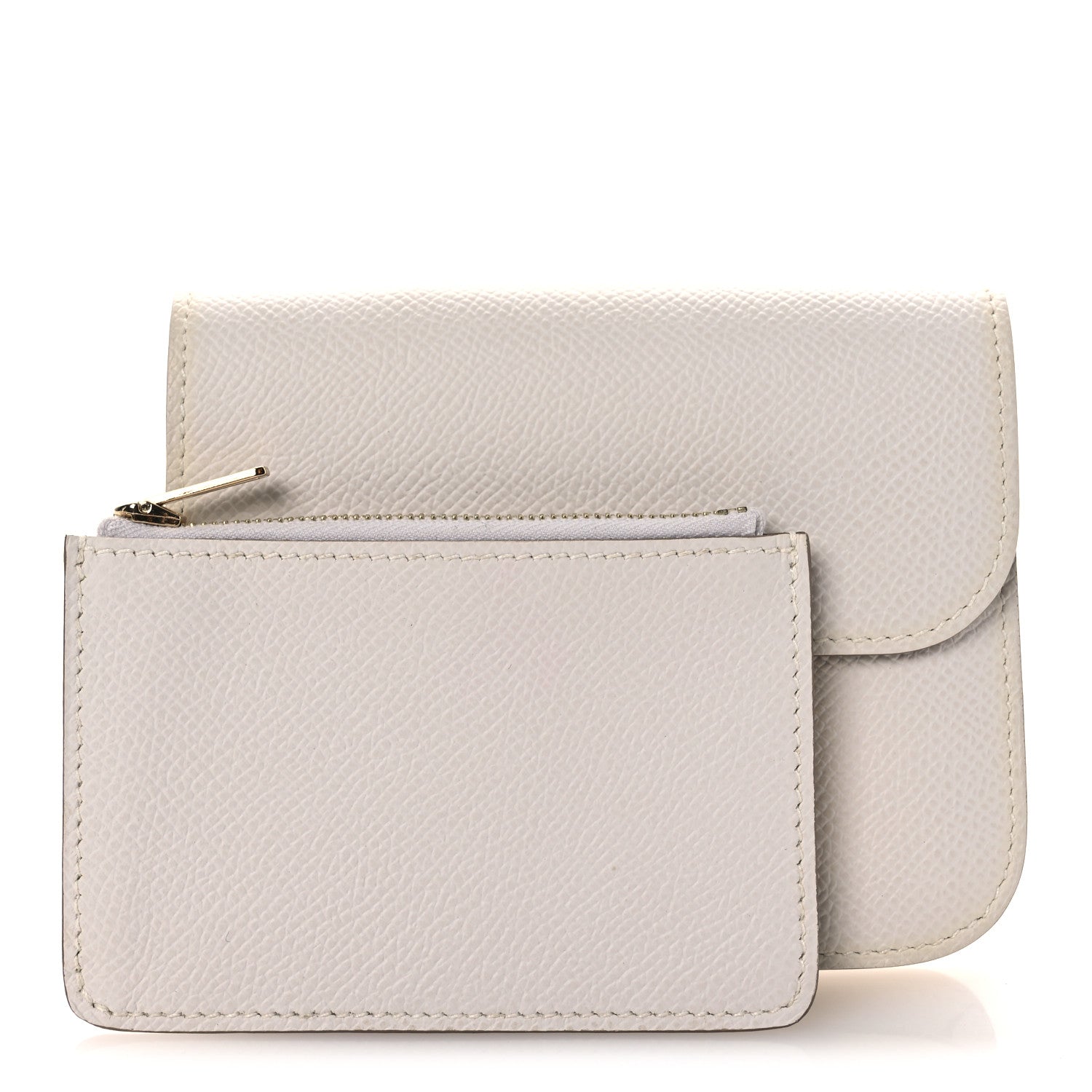 Hermes Epsom Constance Slim Wallet Gris Pale 3 of 10