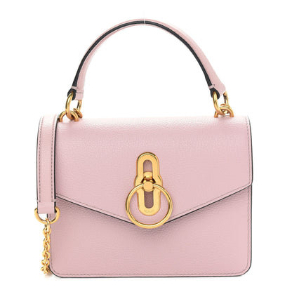 Mulberry Grained Calfskin Small Amberley Top Handle Crossbody Powder Pink 1 of 8