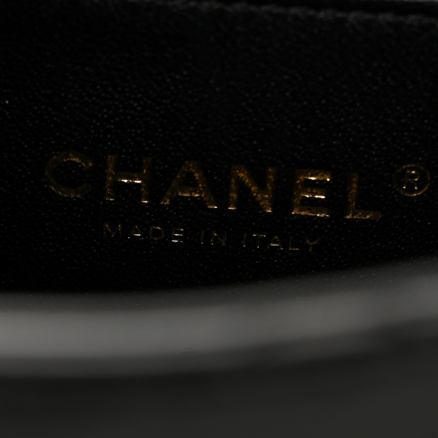 Chanel Calfskin Chevron Stitched Coco Waist Bag Black 6 of 10